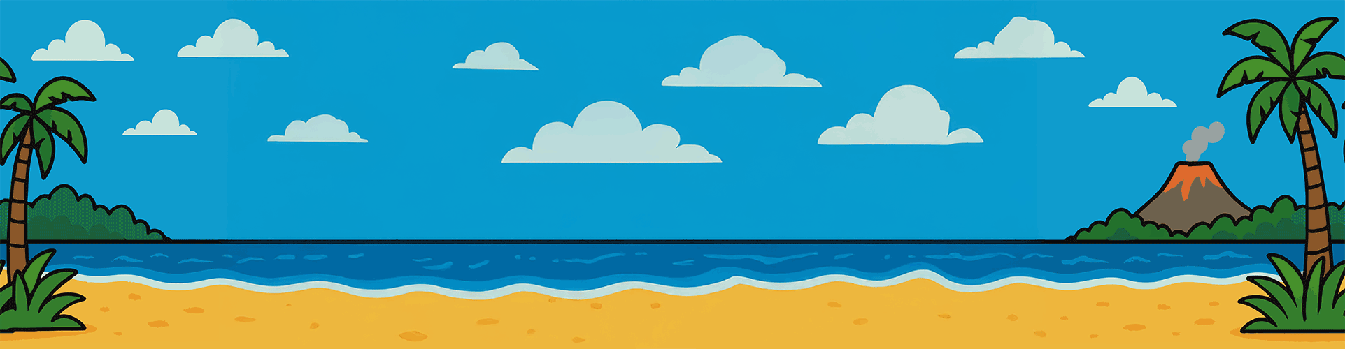 Beach background