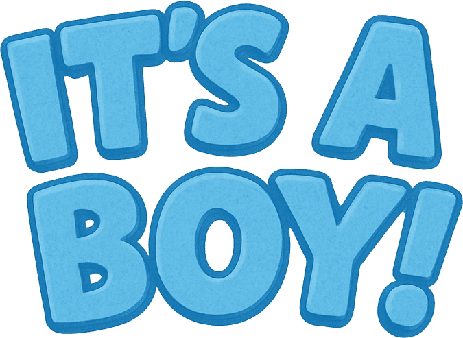 It's a boy!